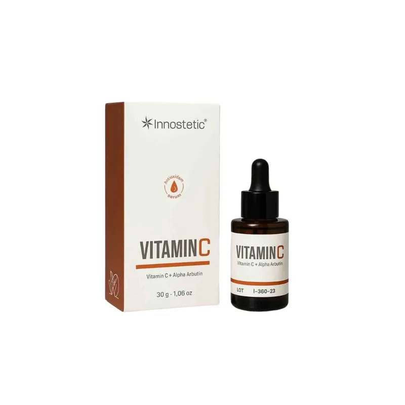 Innostetic Suero Facial Vitamina C + Alfa Arbutina